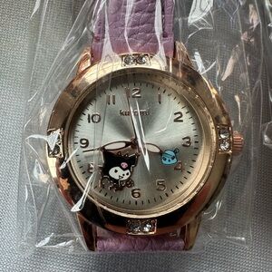 New Stunning Leather Hello Kitty Watches - Pink, Blue, White, Purple